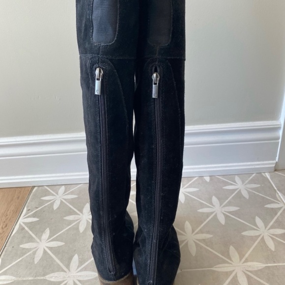 Lucky Brand Over The Knee Suede Boots - Picture 2 of 4